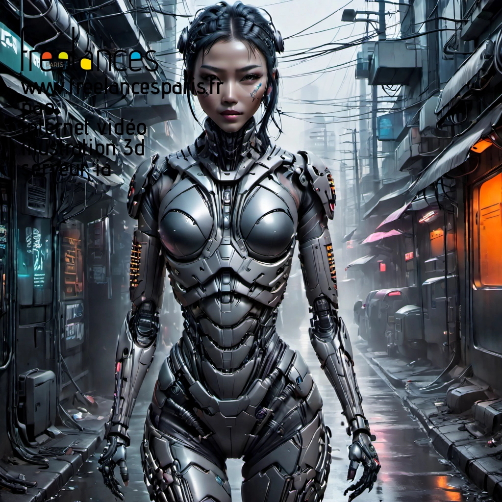 Pao mise en page internet vidéo illustration 3d serveur IA générative AI freelance paris studio de création magazines nd5webf0